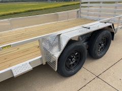 New 2026 Quality Steel Utility Trailer at Rooster Auto Sales near Vinton, IA