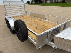 New 2027  Quality Steel Utility Trailer at Rooster Auto Sales near Vinton&comma; IA
