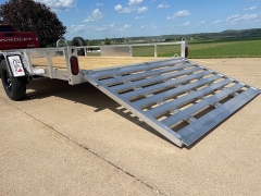 New 2026 Quality Steel Utility Trailer at Rooster Auto Sales near Vinton, IA