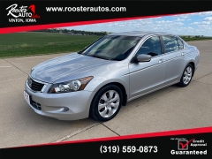 Used 2010 Honda Accord Sedan 4d EX-L V6 at Rooster Auto Sales near Vinton, IA