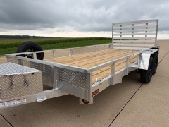 New 2027  Quality Steel Utility Trailer at Rooster Auto Sales near Vinton&comma; IA