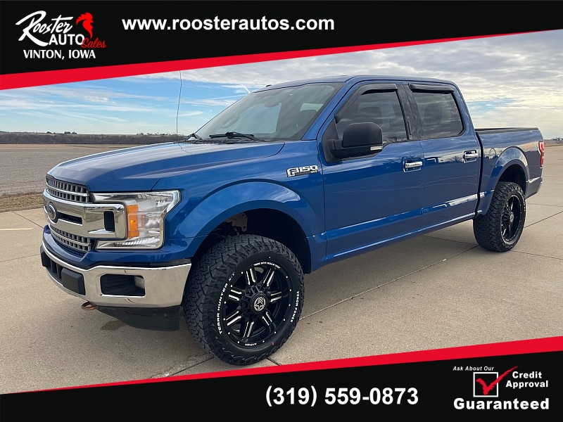 Used 2018  Ford F-150 4WD SuperCrew XLT 5 1&sol;2 at Rooster Auto Sales near Vinton&comma; IA