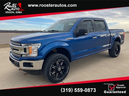 Used 2018 Ford F-150 4WD SuperCrew XLT 5 1/2 at Rooster Auto Sales near Vinton, IA