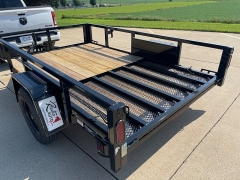 New 2026 Quality Steel Utility Trailer at Rooster Auto Sales near Vinton, IA
