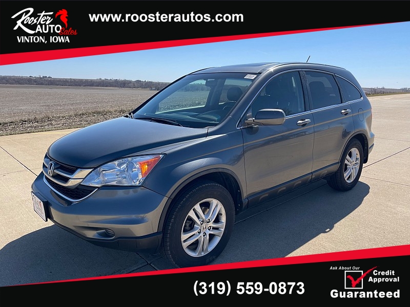 Used 2011  Honda CR-V 4d SUV 4WD EX-L at Rooster Auto Sales near Vinton, IA