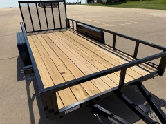 New 2026  Quality Steel Utility Trailer at Rooster Auto Sales near Vinton&comma; IA
