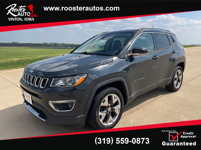 Used 2018  Jeep Compass 4d SUV 4WD Limited at Rooster Auto Sales near Vinton, IA