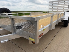 New 2027  Quality Steel Utility Trailer at Rooster Auto Sales near Vinton&comma; IA