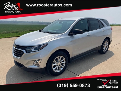 Used 2020 Chevrolet Equinox 4d SUV FWD LS w/1FL at Rooster Auto Sales near Vinton, IA