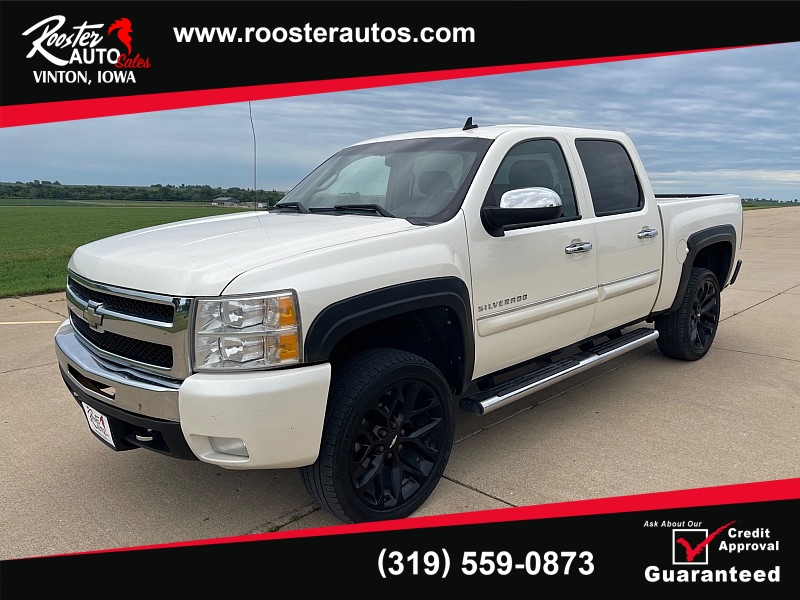 Used 2010  Chevrolet Silverado 1500 4WD Crew Cab LTZ at Rooster Auto Sales near Vinton, IA