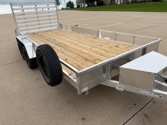 New 2027  Quality Steel Utility Trailer at Rooster Auto Sales near Vinton&comma; IA