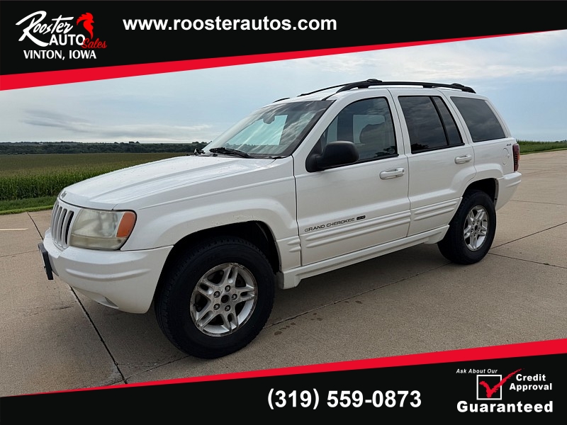 Used 2000  Jeep Grand Cherokee 4d SUV 4WD Limited V8 at Rooster Auto Sales near Vinton&comma; IA