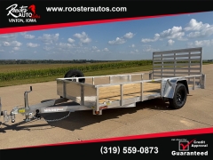 New 2027  Quality Steel Utility Trailer at Rooster Auto Sales near Vinton&comma; IA
