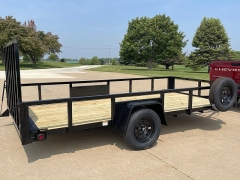 New 2025 Quality Utility Landscape Single Axle Trailer at Rooster Auto Sales near Vinton, IA
