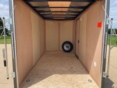 New 2025 Haul About Bobcat Enclosed 6x12 Trailer at Rooster Auto Sales near Vinton, IA
