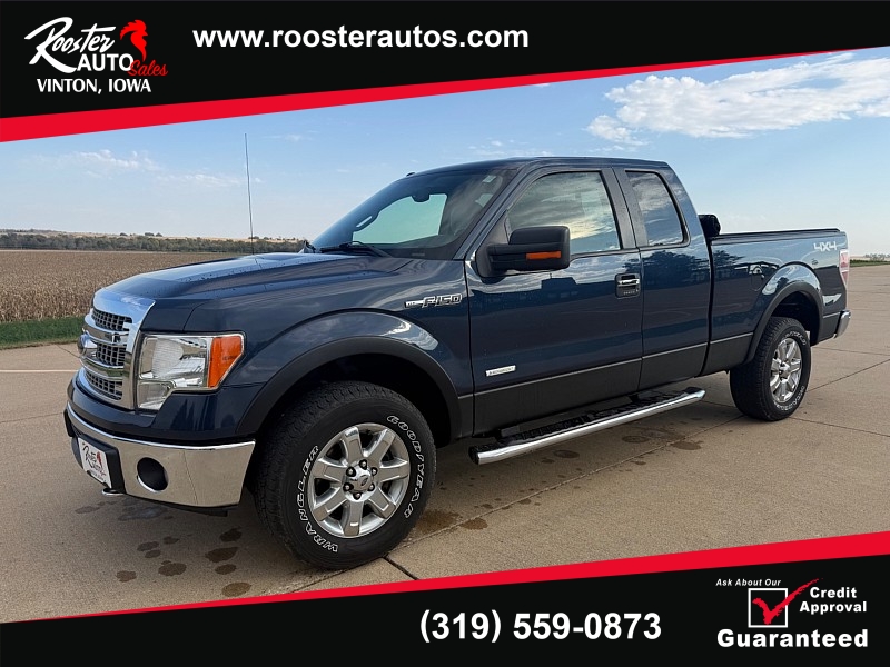 Used 2014  Ford F-150 4WD Supercab XLT at Rooster Auto Sales near Vinton&comma; IA