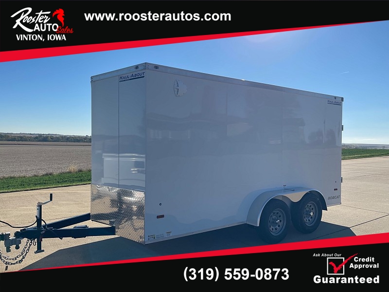 New 2026  Haul About Bobcat Enclosed 7x14 Trailer at Rooster Auto Sales near Vinton, IA