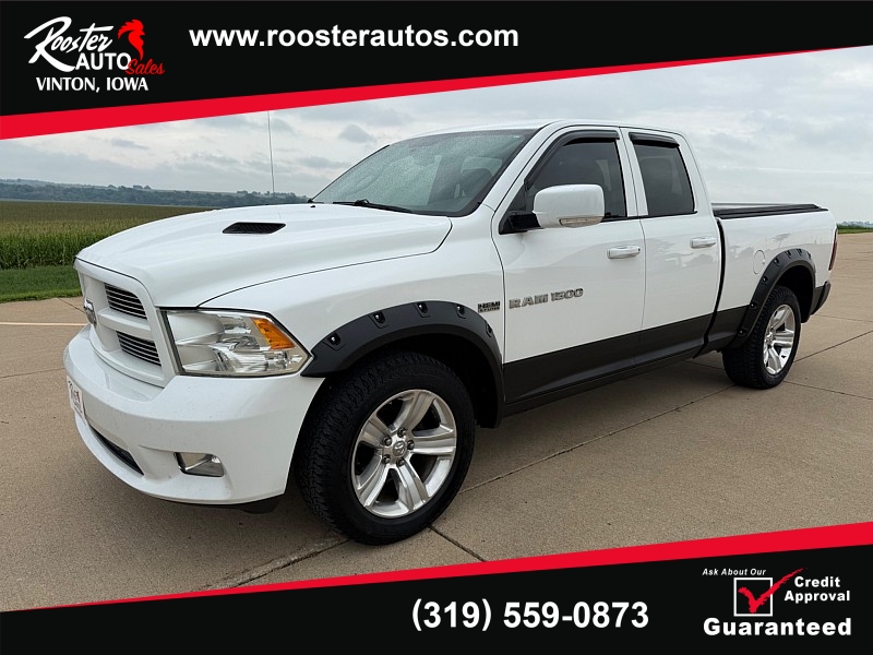 Used 2012  Ram 1500 4WD Quad Cab Sport at Rooster Auto Sales near Vinton&comma; IA
