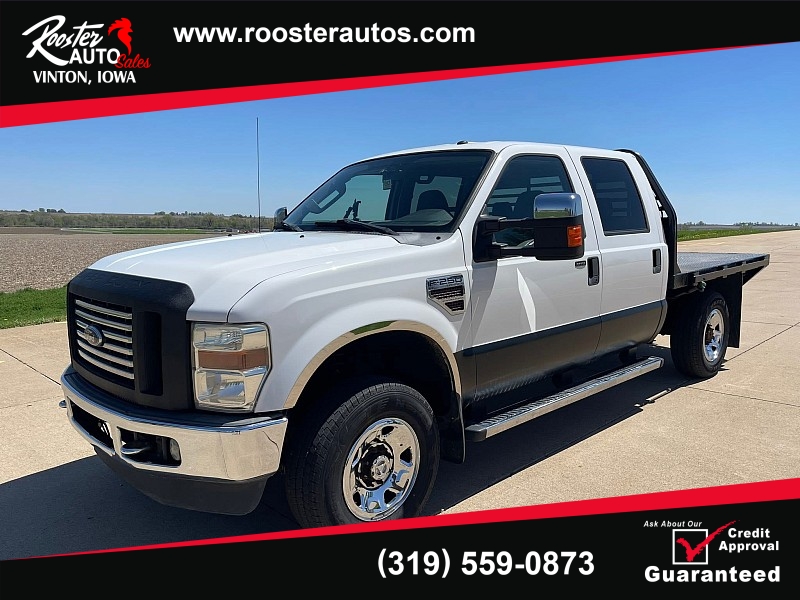 Used 2009 Ford Super Duty F-250 4WD Crew Cab XLT at Rooster Auto Sales near Vinton, IA
