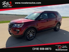  2018 Ford Explorer 4d SUV 4WD Sport at Rooster Auto Sales near Vinton&comma; IA