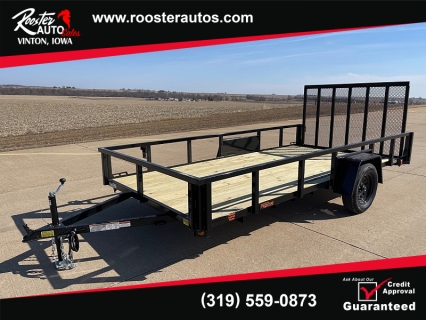 New 2025 Quality Utility Landscape Single Axle Trailer at Rooster Auto Sales near Vinton, IA