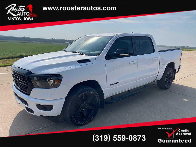 Used 2021  Ram 1500 4WD Big Horn Crew Cab 5'7" Box at Rooster Auto Sales near Vinton, IA