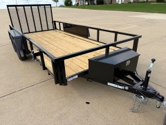 New 2027  Quality Steel Utility Trailer at Rooster Auto Sales near Vinton&comma; IA
