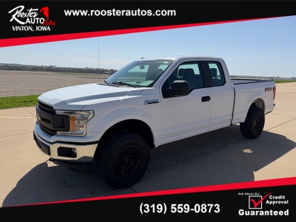 Used 2018 Ford F-150 4WD SuperCab XL at Rooster Auto Sales near Vinton, IA