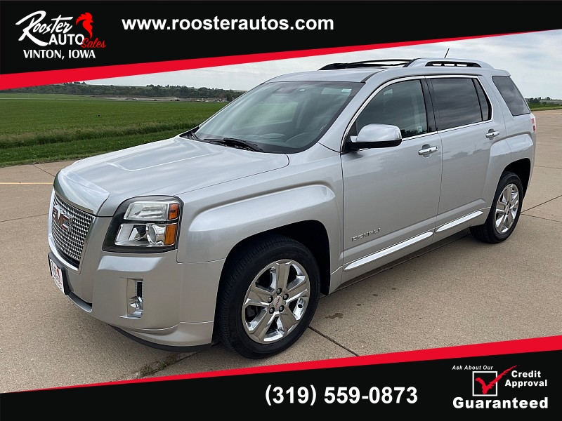 Used 2014  GMC Terrain 4d SUV FWD Denali at Rooster Auto Sales near Vinton, IA