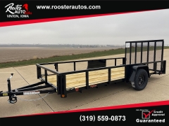 New 2026  Quality Steel Utility Trailer at Rooster Auto Sales near Vinton, IA