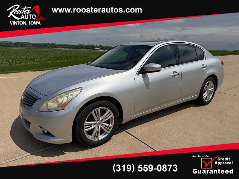 Used 2012  INFINITI G37 4d Sedan Limited Edition X AWD at Rooster Auto Sales near Vinton&comma; IA