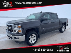 Used 2015  Chevrolet Silverado 1500 4WD Crew Cab LT at Rooster Auto Sales near Vinton, IA