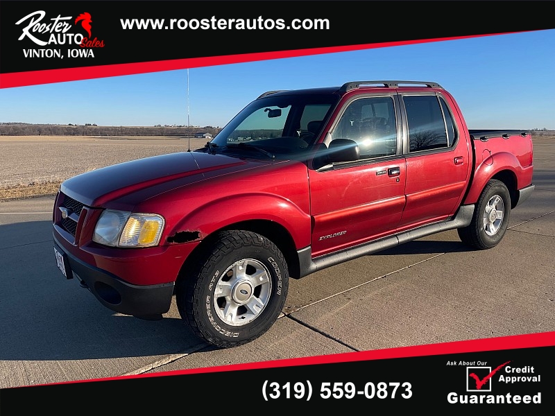 Used 2002  Ford Explorer Sport Trac 4d SUV 4WD Premium at Rooster Auto Sales near Vinton&comma; IA