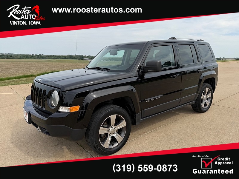 Used 2017  Jeep Patriot 4d SUV 4WD High Altitude at Rooster Auto Sales near Vinton&comma; IA