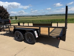 New 2026  Quality Steel Utility Trailer at Rooster Auto Sales near Vinton&comma; IA