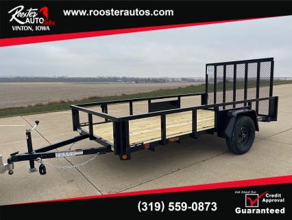 New 2026 Quality Steel Utility Trailer at Rooster Auto Sales near Vinton, IA