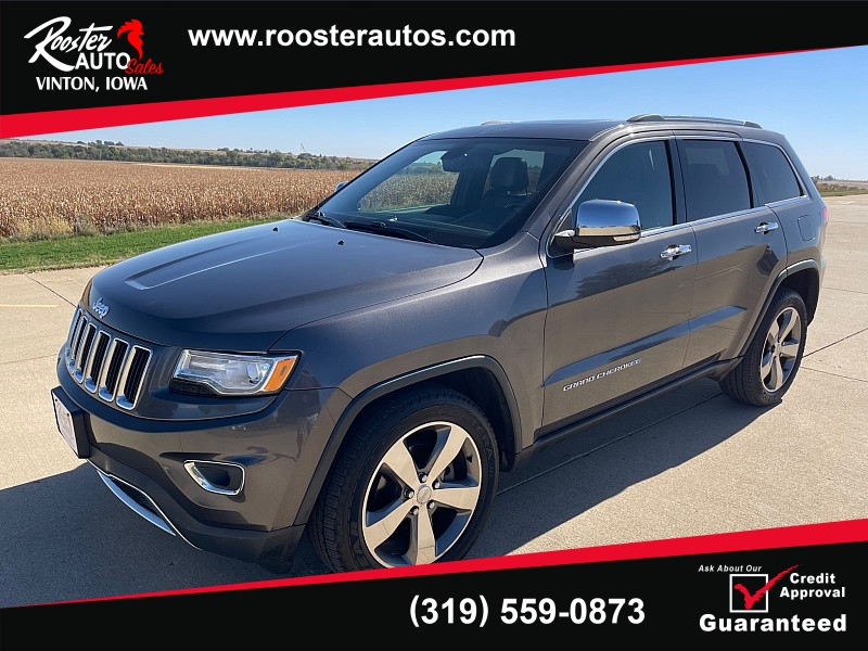 Used 2015  Jeep Grand Cherokee 4d SUV 4WD Limited at Rooster Auto Sales near Vinton, IA