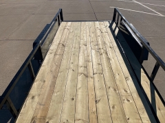 New 2026  Quality Steel Utility Trailer at Rooster Auto Sales near Vinton, IA