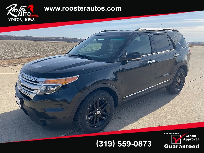 Used 2015  Ford Explorer 4d SUV FWD XLT at Rooster Auto Sales near Vinton, IA