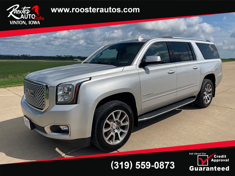 Used 2016  GMC Yukon XL 4d SUV 4WD Denali at Rooster Auto Sales near Vinton, IA