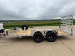 New 2027  Quality Steel Utility Trailer at Rooster Auto Sales near Vinton&comma; IA