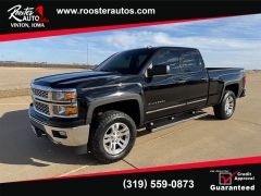 Used 2014  Chevrolet Silverado 1500 4WD Double Cab LT at Rooster Auto Sales near Vinton&comma; IA