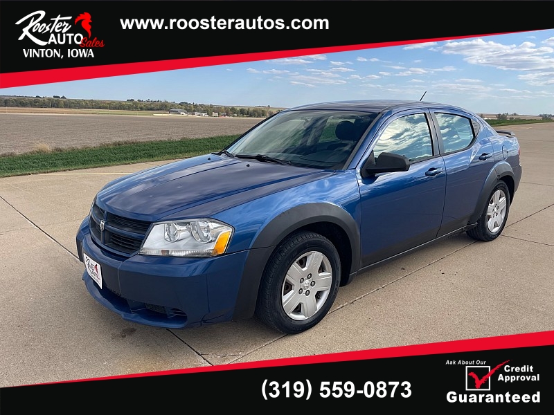Used 2009  Dodge Avenger 4d Sedan SE 2.4L at Rooster Auto Sales near Vinton, IA