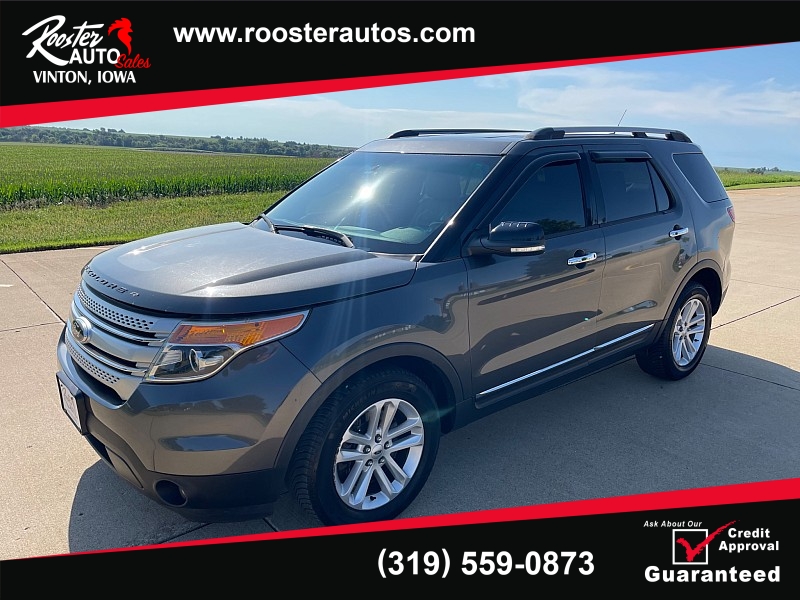 Used 2015  Ford Explorer 4d SUV FWD XLT Ecoboost at Rooster Auto Sales near Vinton, IA