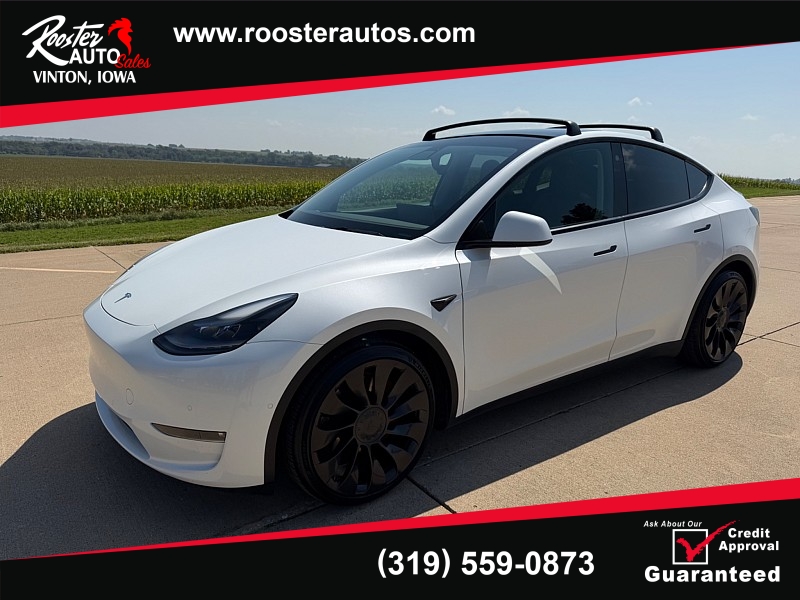 Used 2021  Tesla Model Y Performance AWD at Rooster Auto Sales near Vinton&comma; IA