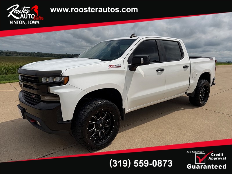 Used 2019  Chevrolet Silverado 1500 4WD Crew Cab LT Trail Boss at Rooster Auto Sales near Vinton&comma; IA
