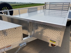 New 2025 Quality Utility Landscape Single Axle Trailer at Rooster Auto Sales near Vinton, IA