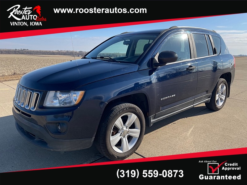 Used 2012  Jeep Compass 4d SUV 4WD Sport at Rooster Auto Sales near Vinton, IA