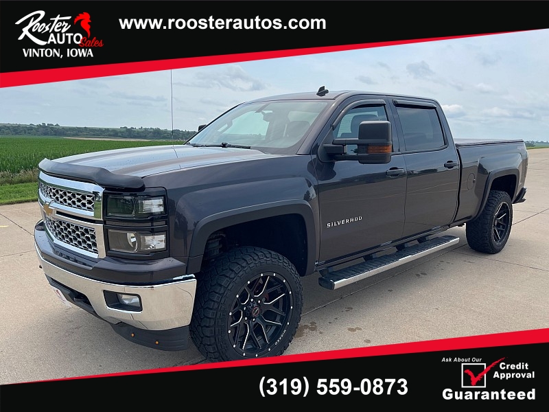 Used 2014  Chevrolet Silverado 1500 4WD Crew Cab LT at Rooster Auto Sales near Vinton, IA