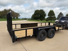 New 2027  Quality Steel Utility Trailer at Rooster Auto Sales near Vinton&comma; IA